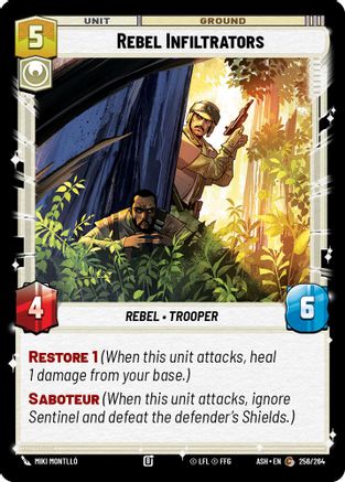 [SWU] Rebel Infiltrators (256/264) - Ashes of the Empire
