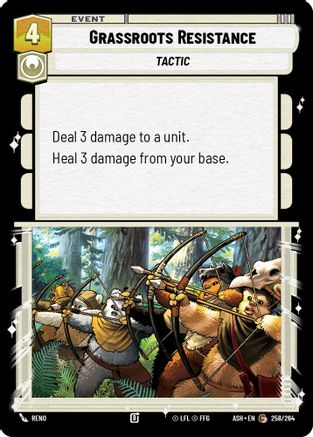 [SWU] Grassroots Resistance (258/264) - Ashes of the Empire