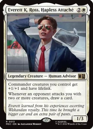 Everett K. Ross, Hapless Attache (Surge Foil) [MSC 013]  Foil