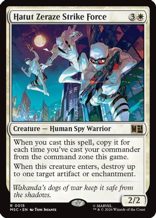 Hatut Zeraze Strike Force (Surge Foil) [MSC 015]  Foil