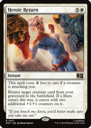 Heroic Return (Surge Foil) [MSC 017]  Foil
