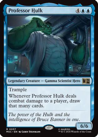 Professor Hulk (Surge Foil) [MSC 037]  Foil