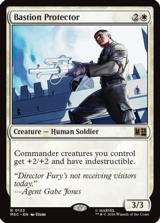 Bastion Protector (Surge Foil) [MSC 122]  Foil
