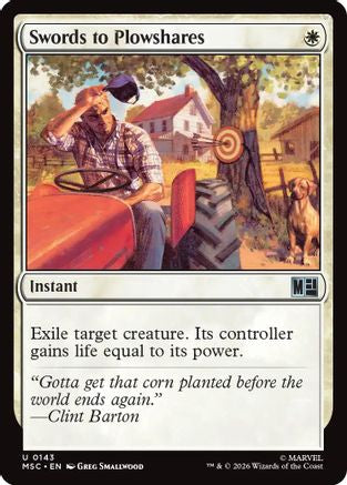 Swords to Plowshares (Surge Foil) [MSC 143]  Foil