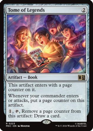 Tome of Legends (Surge Foil) [MSC 223]  Foil