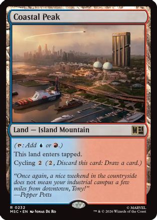 Coastal Peak (Surge Foil) [MSC 232]  Foil
