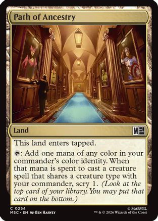 Path of Ancestry (Surge Foil) [MSC 254]  Foil