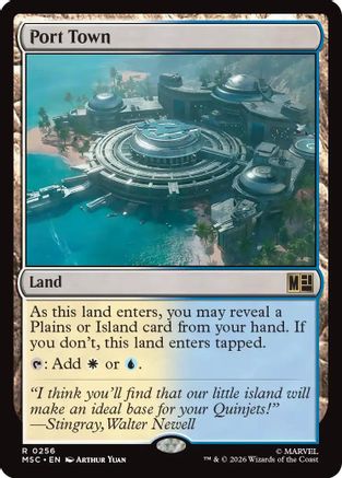 Port Town (Surge Foil) [MSC 256]  Foil
