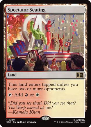 Spectator Seating (Surge Foil) [MSC 268]  Foil