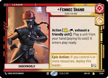 [SWU] Fennec Shand - Ready for War (2/264) - Ashes of the Empire
