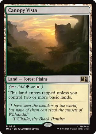 Canopy Vista (Surge Foil) [MSC 227]  Foil