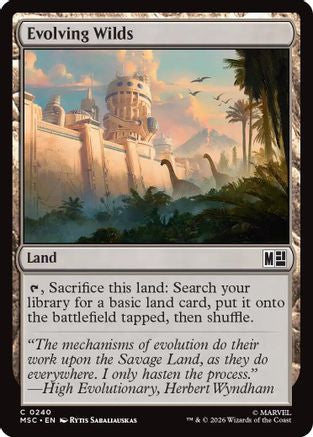 Evolving Wilds (Surge Foil) [MSC 240]  Foil