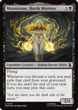 Moonstone, Harsh Mistress (Surge Foil) [MSH 447]  Foil