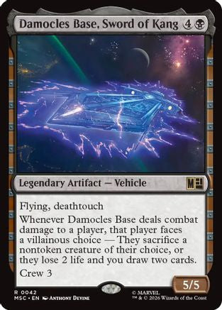 Damocles Base, Sword of Kang (Surge Foil) [MSC 042]  Foil