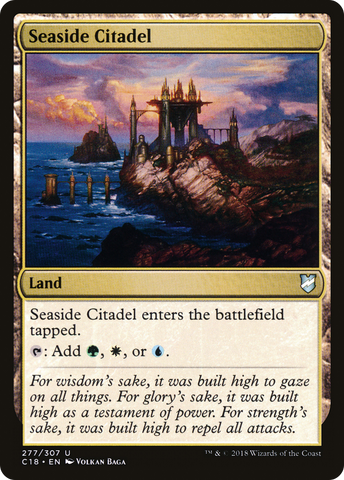 {C} Seaside Citadel [Commander 2018][C18 277]