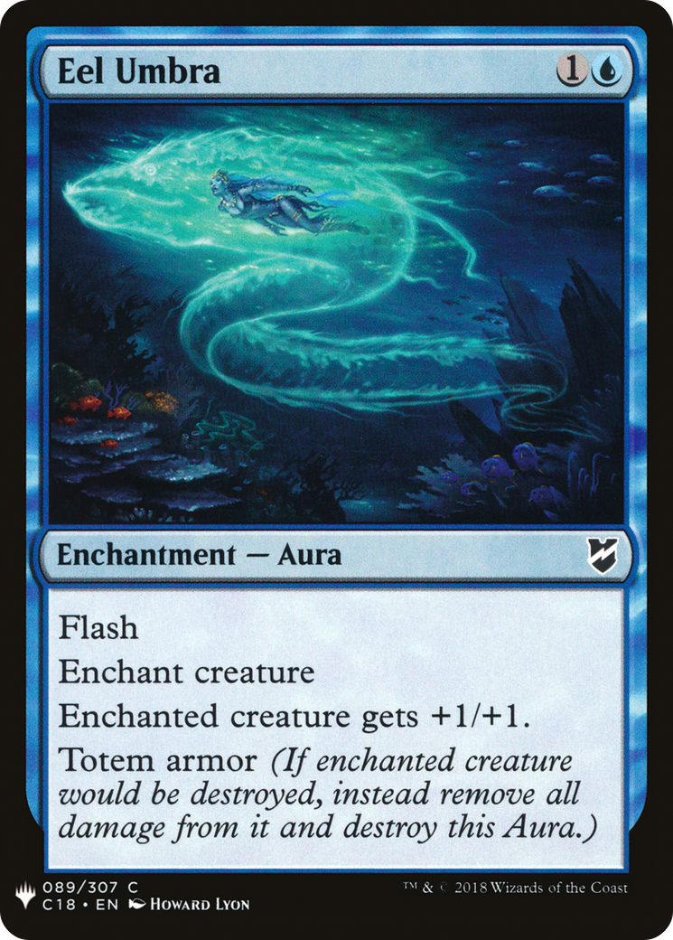 {C} Eel Umbra [Mystery Booster][LS C18 089]