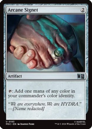 Arcane Signet (0193) (Surge Foil) [MSC 193]  Foil