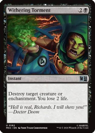 Withering Torment (Surge Foil) [MSC 162]  Foil