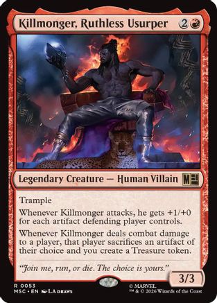 Killmonger, Ruthless Usurper [MSC 053]