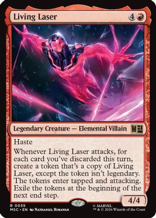 Living Laser (Surge Foil) [MSC 055]  Foil