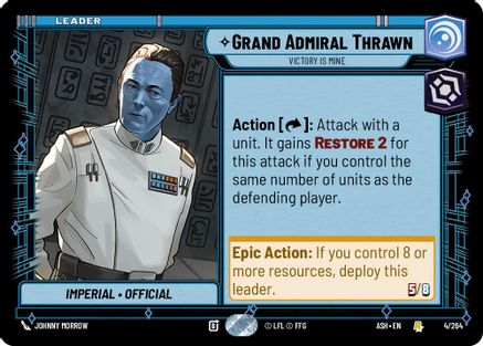 [SWU] Grand Admiral Thrawn - Victory is Mine (4/264) - Ashes of the Empire