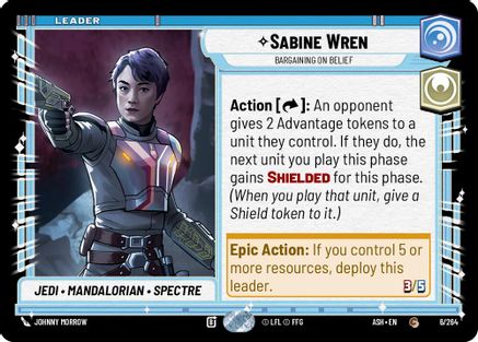 [SWU] Sabine Wren - Bargaining on Belief (6/264) - Ashes of the Empire