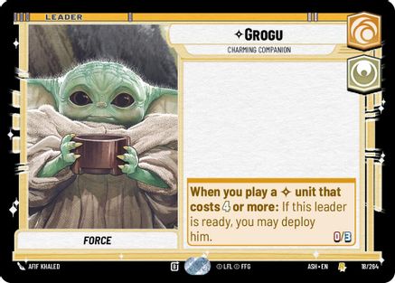 [SWU] Grogu - Charming Companion (18/264) - Ashes of the Empire