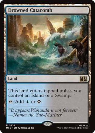 Drowned Catacomb (Surge Foil) [MSC 239]  Foil