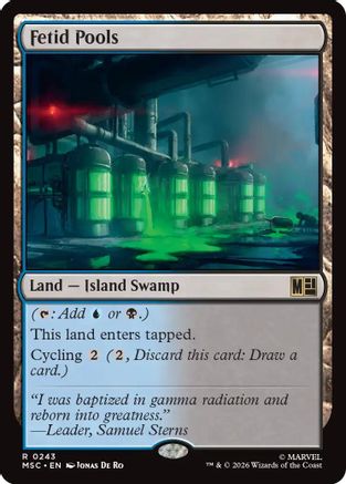 Fetid Pools (Surge Foil) [MSC 243]  Foil