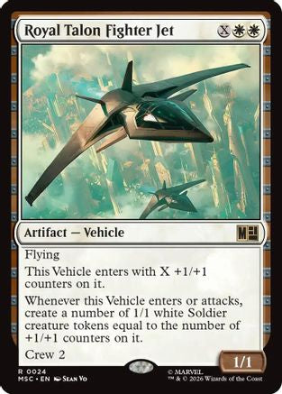 Royal Talon Fighter Jet [MSC 024]