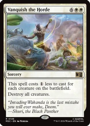 Vanquish the Horde [MSC 146]