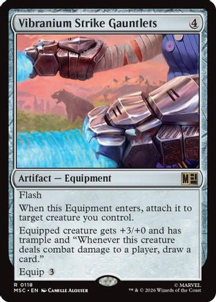 Vibranium Strike Gauntlets [MSC 118]