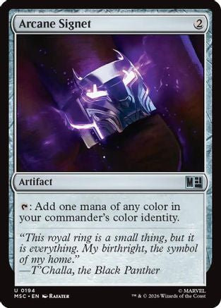 Arcane Signet [MSC 194]