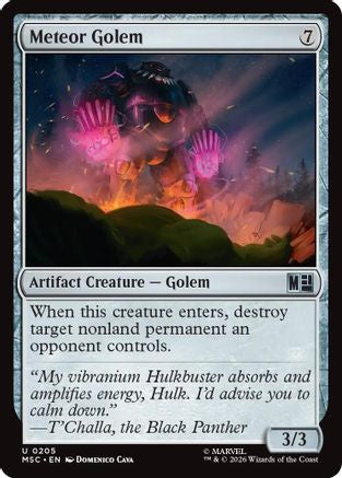 Meteor Golem [MSC 205]
