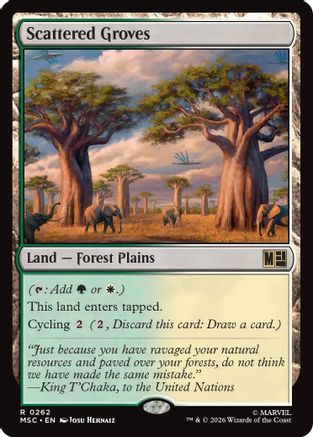 Scattered Groves [MSC 262]