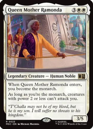 Queen Mother Ramonda (Surge Foil) [MSC 023]  Foil