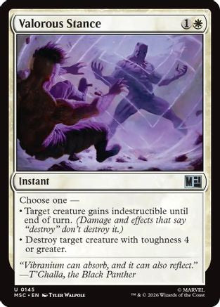 Valorous Stance (Surge Foil) [MSC 145]  Foil