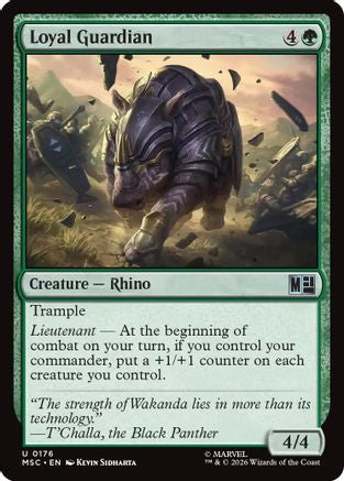 Loyal Guardian (Surge Foil) [MSC 176]  Foil