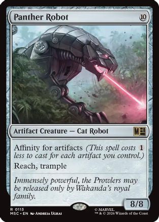 Panther Robot (Surge Foil) [MSC 113]  Foil