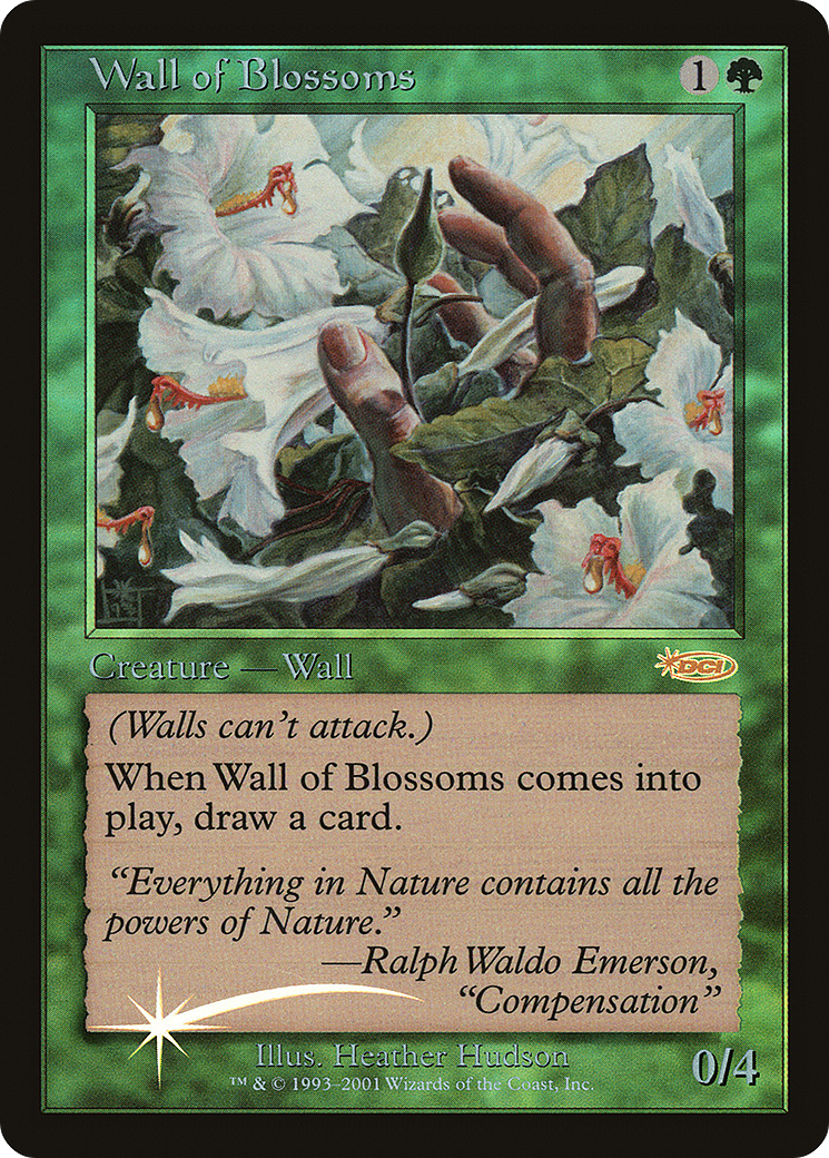 {R} Wall of Blossoms [Friday Night Magic 2002][PA F02 005] - Misty Mountain Games