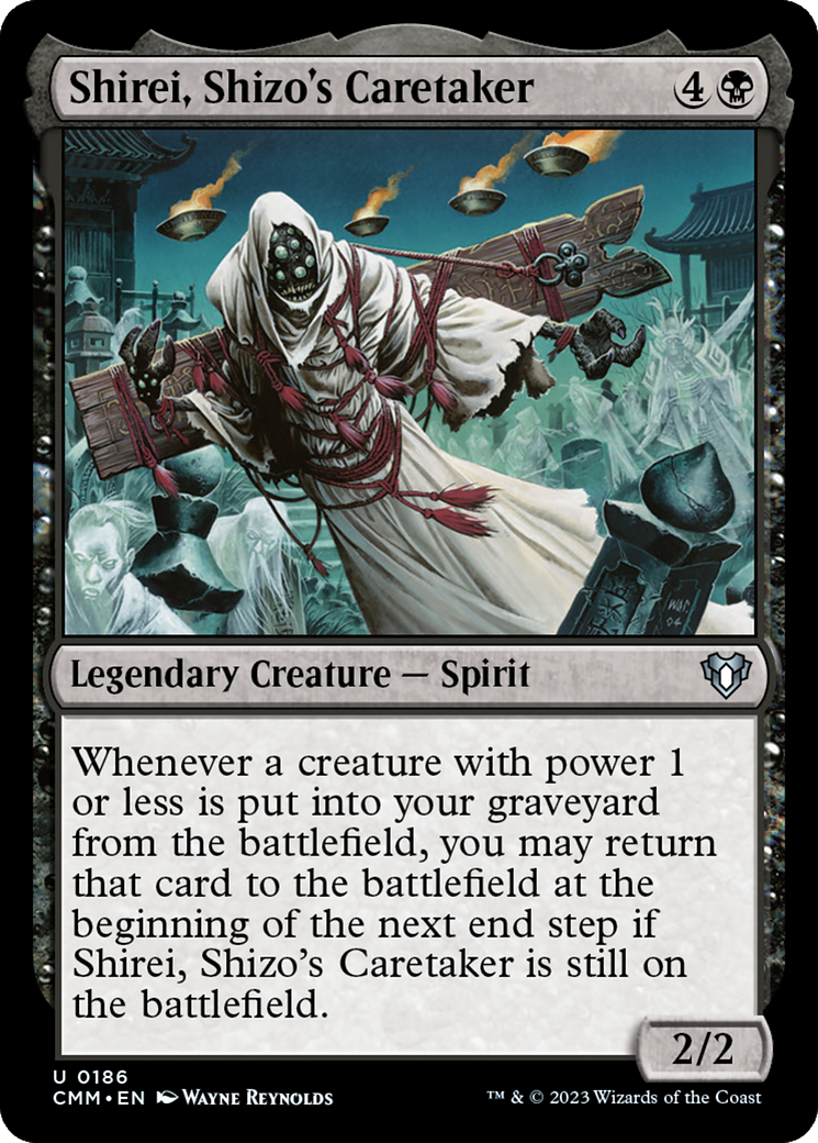 {C} Shirei, Shizo's Caretaker [Commander Masters][CMM 186]