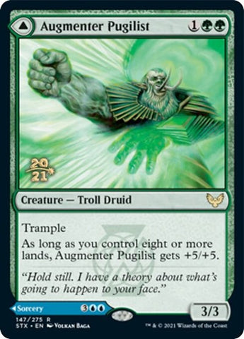 {R} Augmenter Pugilist // Echoing Equation [Strixhaven: School of Mages Prerelease Promos][PR STX 147]