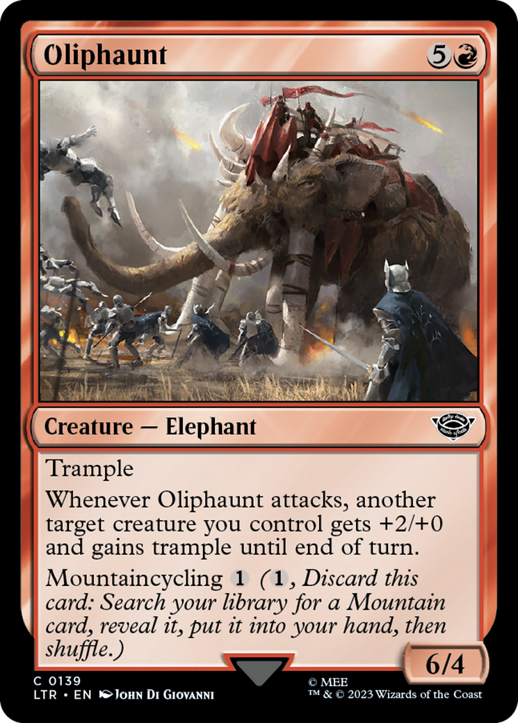 {C} Oliphaunt [The Lord of the Rings: Tales of Middle-Earth][LTR 139]