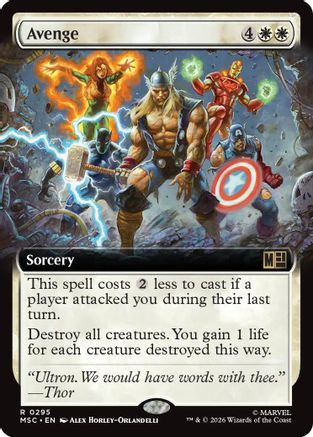 Avenge (Extended Art) [MSC 295]
