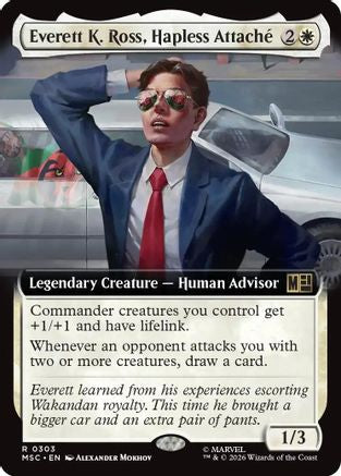 Everett K. Ross, Hapless Attache (Extended Art) [MSC 303]  Foil