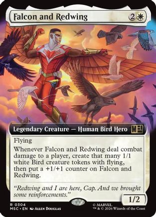 Falcon and Redwing (Extended Art) [MSC 304]