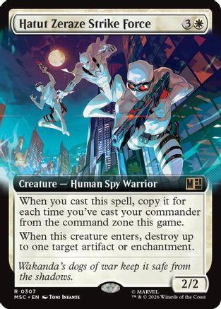Hatut Zeraze Strike Force (Extended Art) [MSC 307]