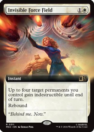 Invisible Force Field (Extended Art) [MSC 311]  Foil