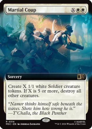 Martial Coup (Extended Art) [MSC 314]  Foil
