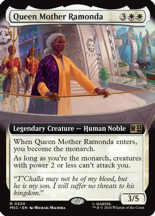 Queen Mother Ramonda (Extended Art) [MSC 320]  Foil
